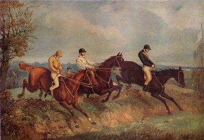 Steeplechasing, c1805-1851, 1924 by Henry Thomas Alken