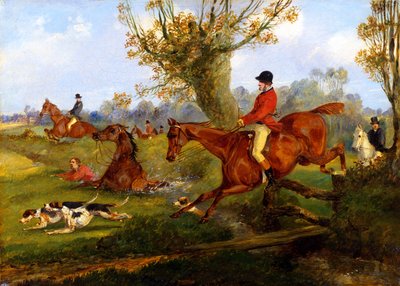 Waterjump, c.1840 by Henry Thomas Alken