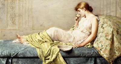 The Boudoir Rose by Henry Thomas Schafer