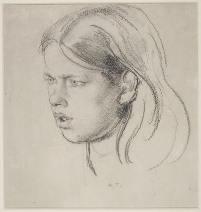 Head of a Girl by Henry Tonks