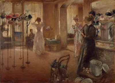 The Hat Shop by Henry Tonks