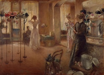 The Hat Shop by Henry Tonks