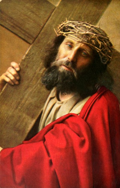 Jesus Carrying the Cross by Henry Traut