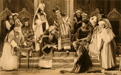 Judas before the Sanhedrin, 1922 by Henry Traut
