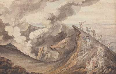 The Ascent of Vesuvius by Henry Tresham