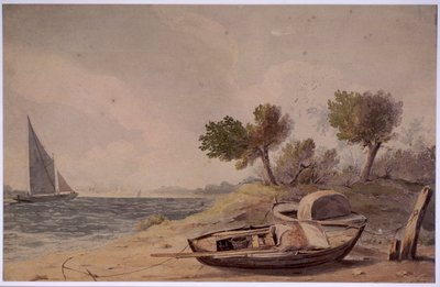 Near Battersea, London, 1818 by Henry Walter