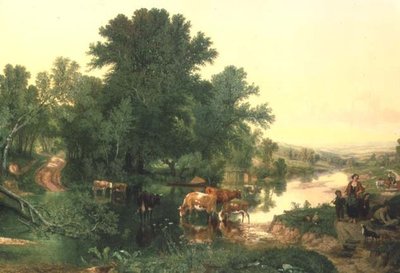 Landscape by Henry William Banks Davis