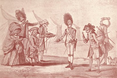 A Visit To Camp by Henry William Bunbury
