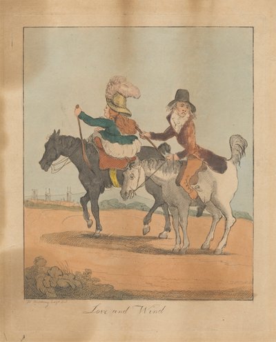 Love and Wind by Henry William Bunbury