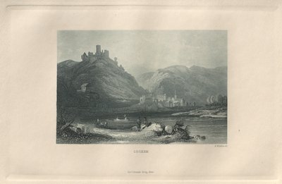 The Picturesque and Romantic Rhine: Cochem by Henry Winkles