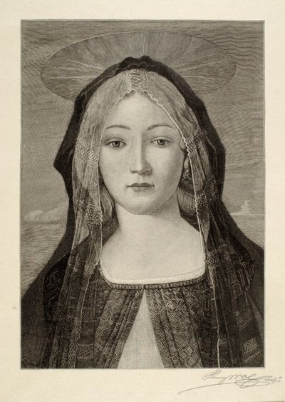 A Madonna by Henry Wolf