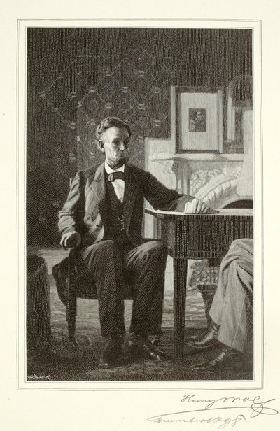 Abraham Lincoln by Henry Wolf