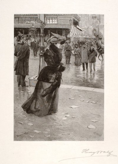 Boulevard des Italiens, a Thorough Parisienne by Henry Wolf