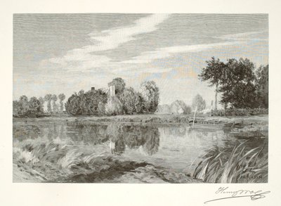Canal in Artois by Henry Wolf