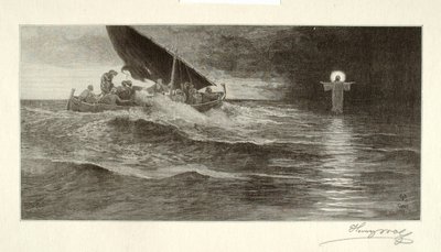 Christ Walking on the Sea by Henry Wolf