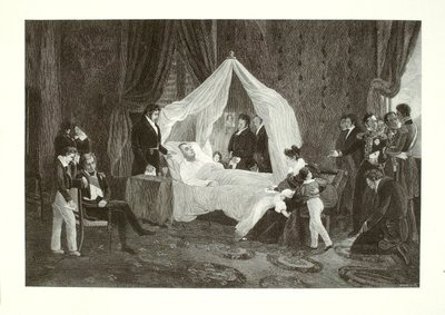 Death of Napoleon I by Henry Wolf
