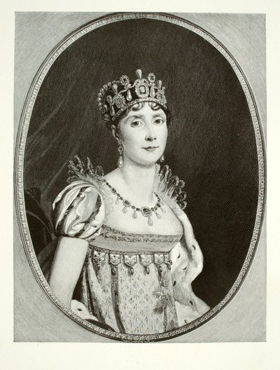 Josephine as Empress by Henry Wolf
