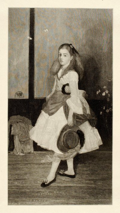 Miss Alexander (Girl in White) by Henry Wolf