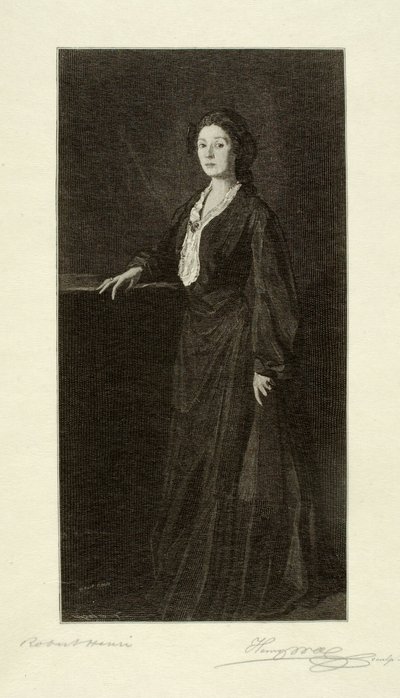 Portrait of Mrs. Henri by Henry Wolf