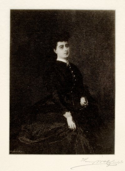 Portrait of a Spanish Lady by Henry Wolf