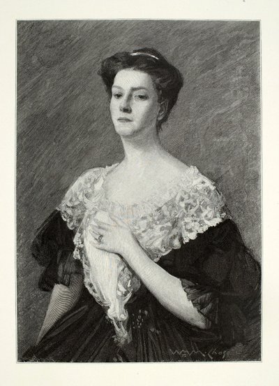 Portrait of a Woman by Henry Wolf