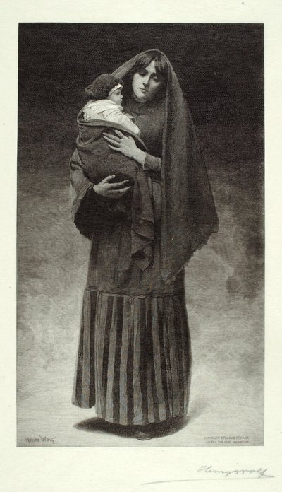 The Widow by Henry Wolf