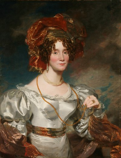 Regency Lady, 1828 by Henry Wyatt