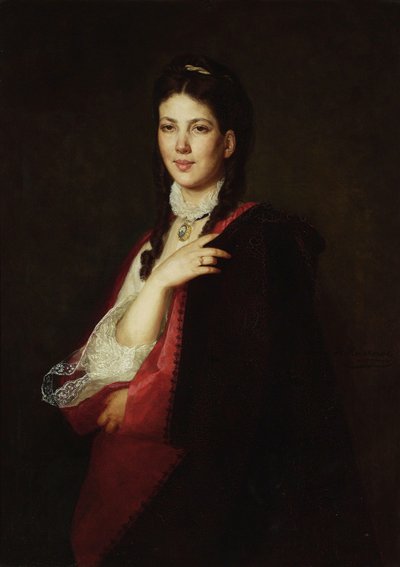 Portrait of Leonia Blühdorn by Henryk Rodakowski
