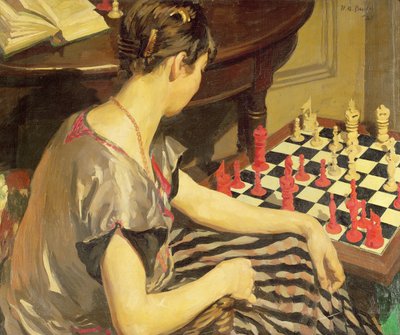 The Chess Board by Herbert Ashwin Budd