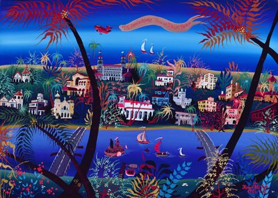 75th Anniversary of Palm Beach, Florida by Herbert Hofer