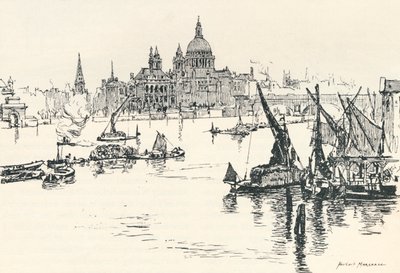 From Waterloo Bridge by Herbert Menzies Marshall