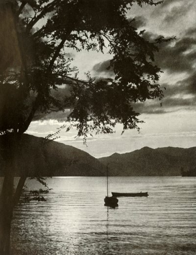 Lake Chuzenji, 1910 by Herbert Ponting