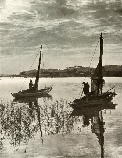 On Tokyo Bay by Herbert Ponting