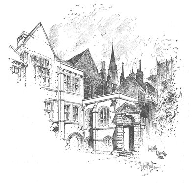 In Little Deans Yard by Herbert Railton
