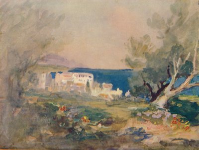 On the Mediterranean Coast by Hercules Brabazon Brabazon