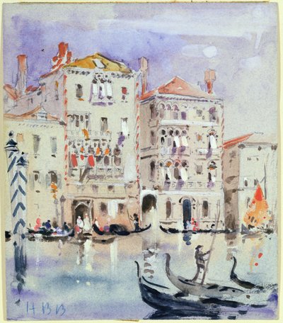 Palazzo Dario, Venice by Hercules Brabazon Brabazon