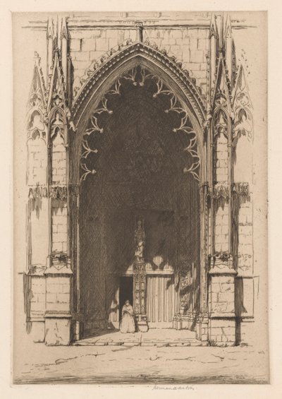 Porte des Marmousets, St. Quen by Herman Armour Webster