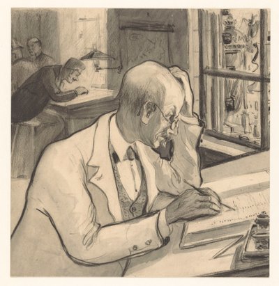 Office Clerk by Herman Heijenbrock (possibly)