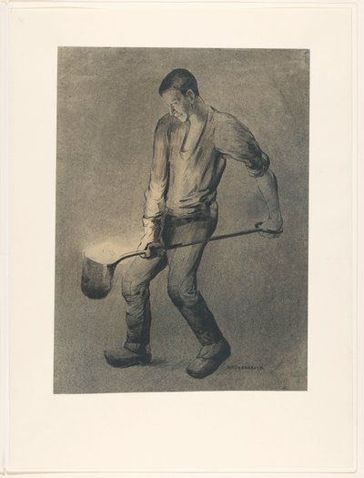 Iron Founder by Herman Heijenbrock (signed by artist)
