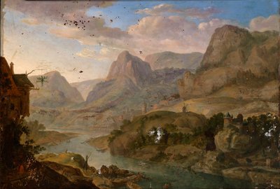 Landscape by Herman Saftleven
