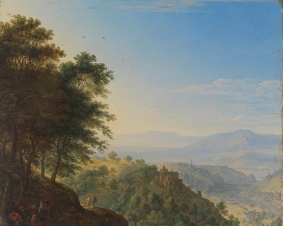 Mountainous Landscape near Boppard on the Rhine by Herman Saftleven