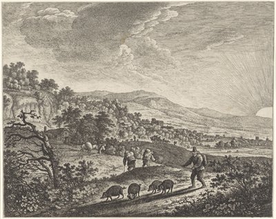 Varkenshoeder by Herman Saftleven
