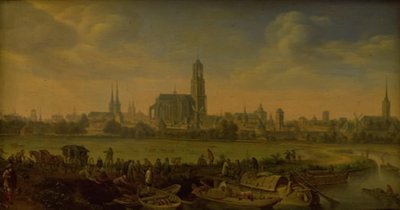 View of Utrecht by Herman Saftleven