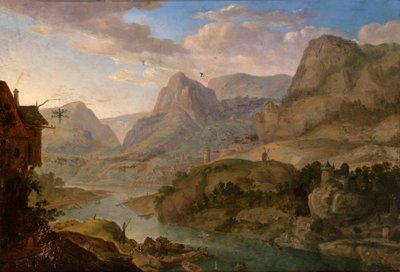 Landscape, 17th Century by Herman Saftleven the Younger