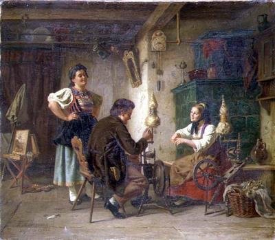 The Fair Spinner by Herman Sondermann