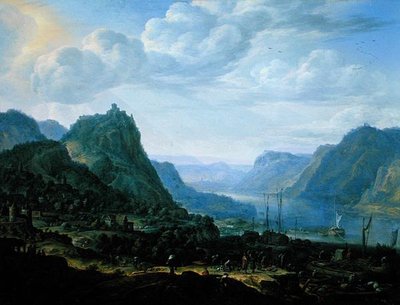 View on the Rhine by Herman the Younger Saftleven