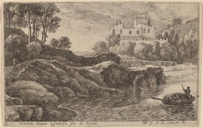View of the Aqua Acetosa by Herman van Swanevelt