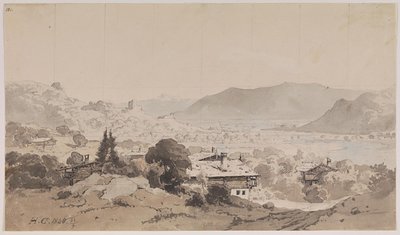 Landscape from Tyrol? by Hermann Carmiencke
