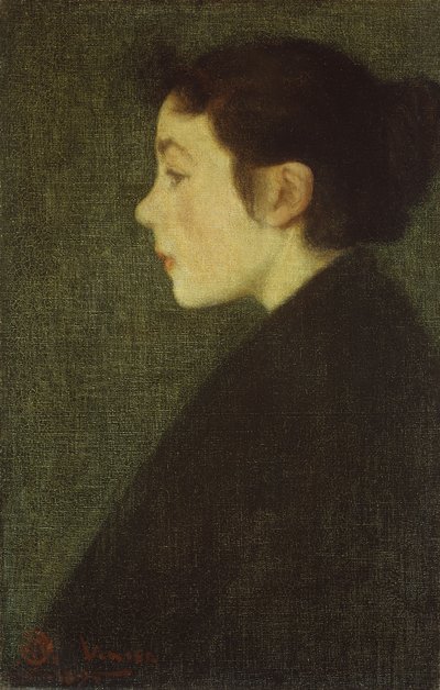 Venetian Profile by Hermann Dudley Murphy