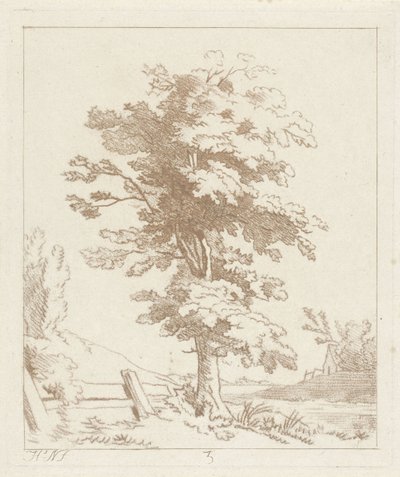Tree in a Landscape by Hermanus Numan